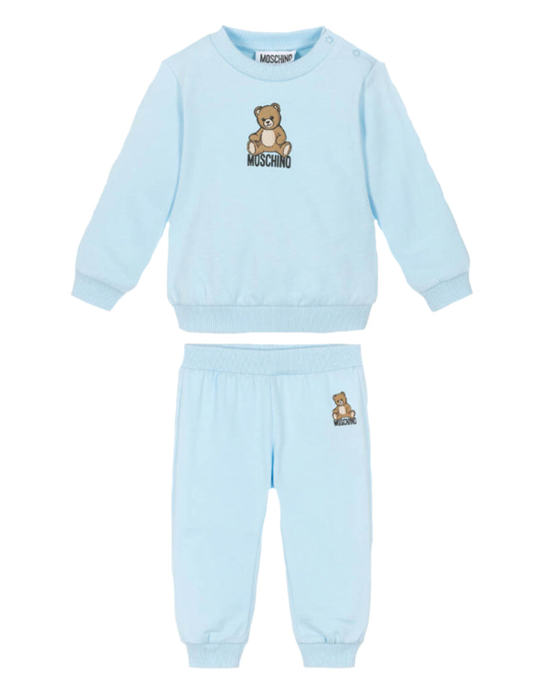 Baby Boys Blue Logo Tracksuit