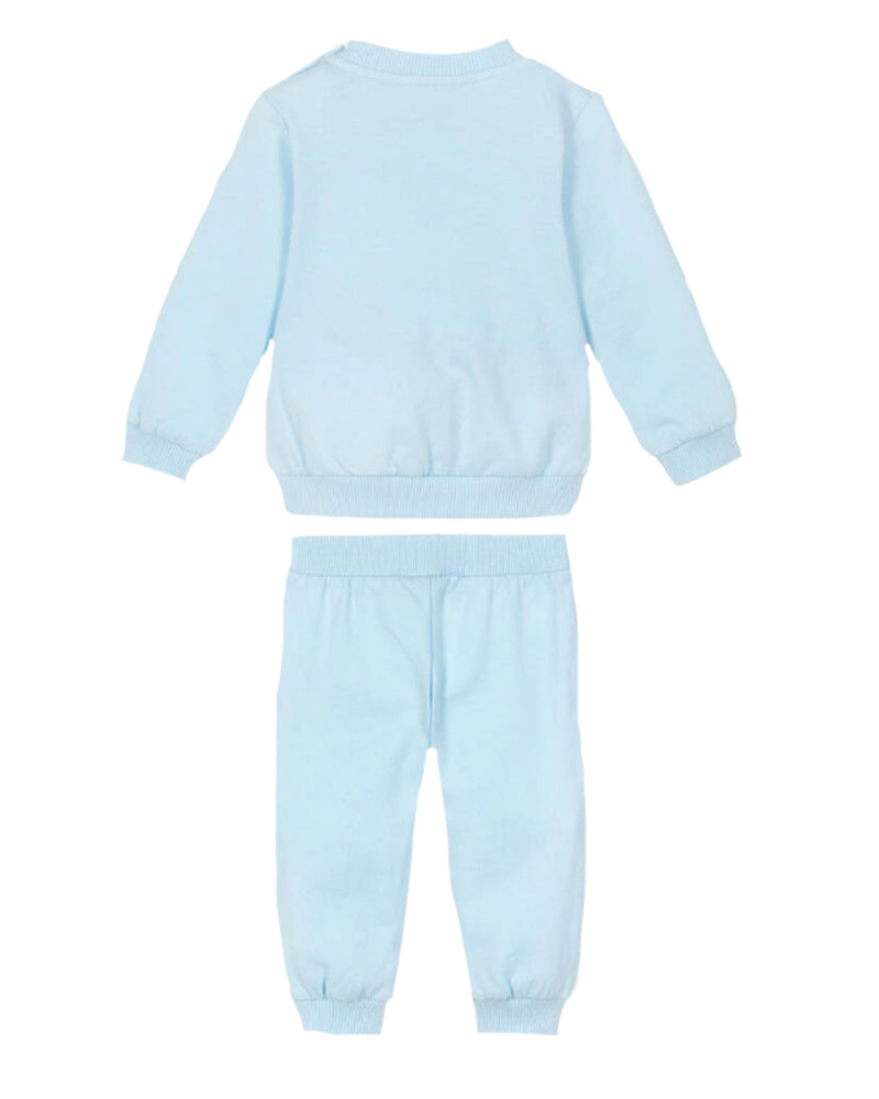Baby Boys Blue Logo Tracksuit
