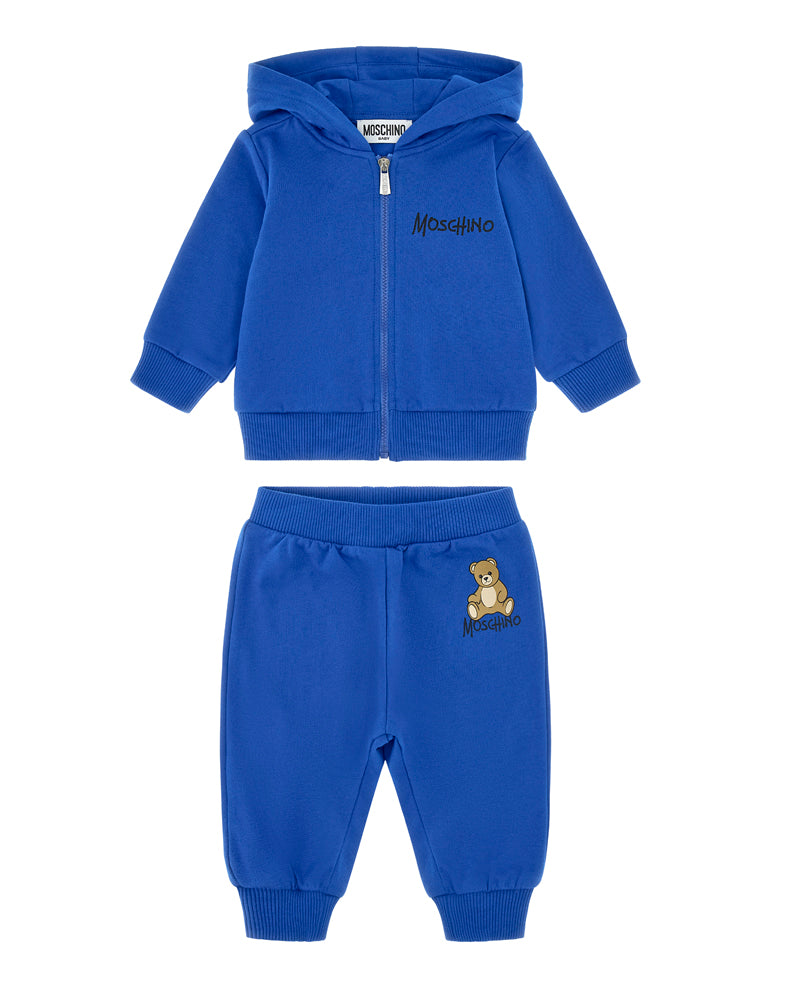 
  
    Moschino
  
 Baby Boys Blue Bear Tracksuit