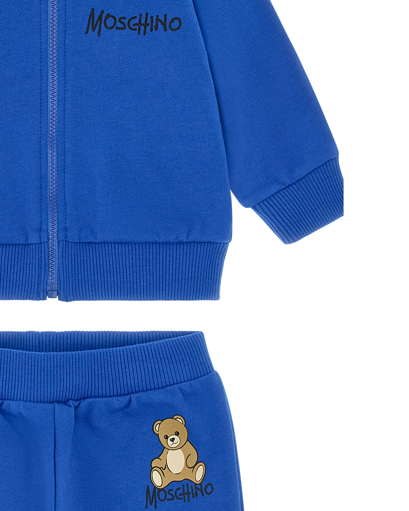 
  
    Moschino
  
 Baby Boys Blue Bear Tracksuit