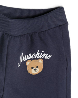 
  
    Moschino
  
 Baby Boys Navy Hooded Tracksuit