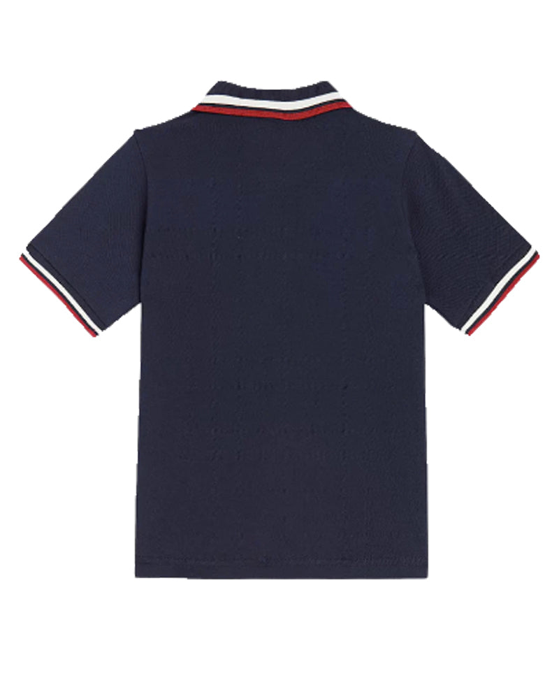 
  
    Moncler
  
    Enfant
  
 Boys Navy Cotton Polo