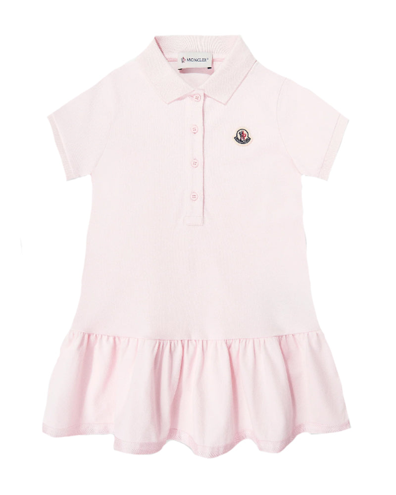 
  
    Moncler
  
    Enfant
  
 Girls Pink Polo Dress