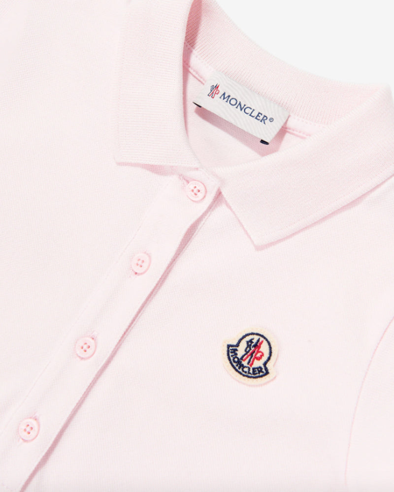 
  
    Moncler
  
    Enfant
  
 Girls Pink Polo Dress
