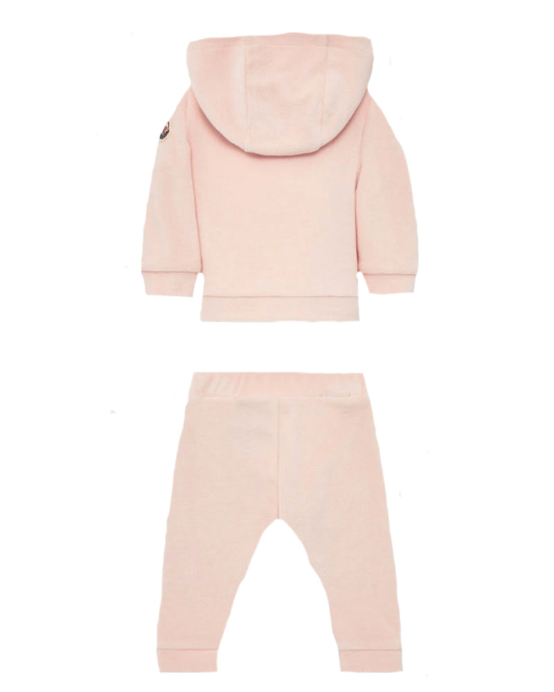 Baby Girls Pink Tracksuit