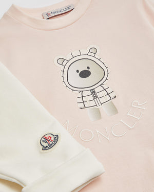 
  
    Moncler
  
    Enfant
  
 Baby Girls Pink Outfit Set