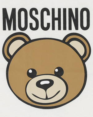 
  
    Moschino
  
 Baby White Teddy Blanket