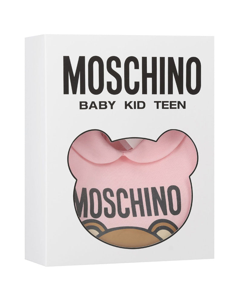 
  
    Moschino
  
 Baby Girls Pink Bear 3 Piece Gift Set
