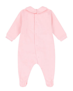 
  
    Moschino
  
 Baby Girls Pink Teddy Onesie