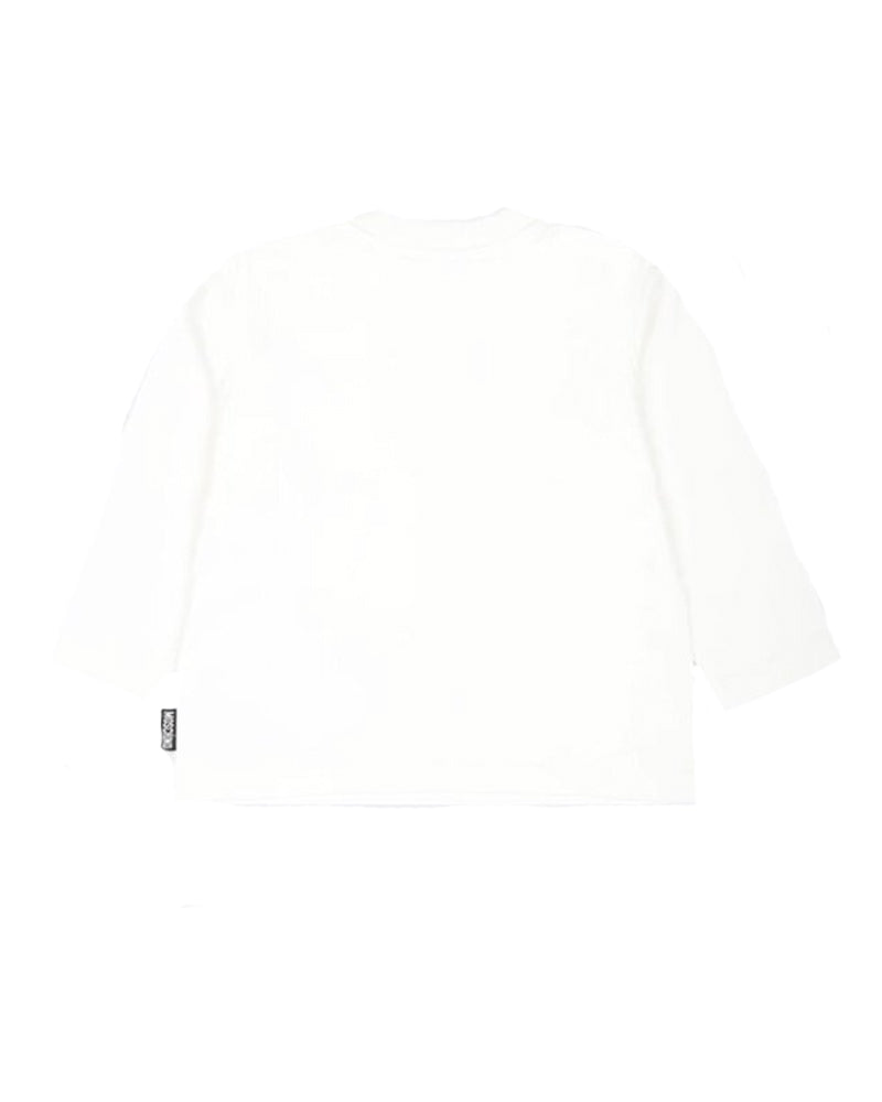 Baby White Logo Patch Top