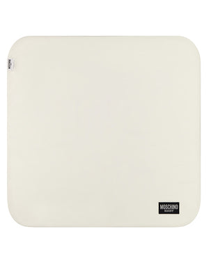 
  
    Moschino
  
 Baby White Bear Logo Blanket