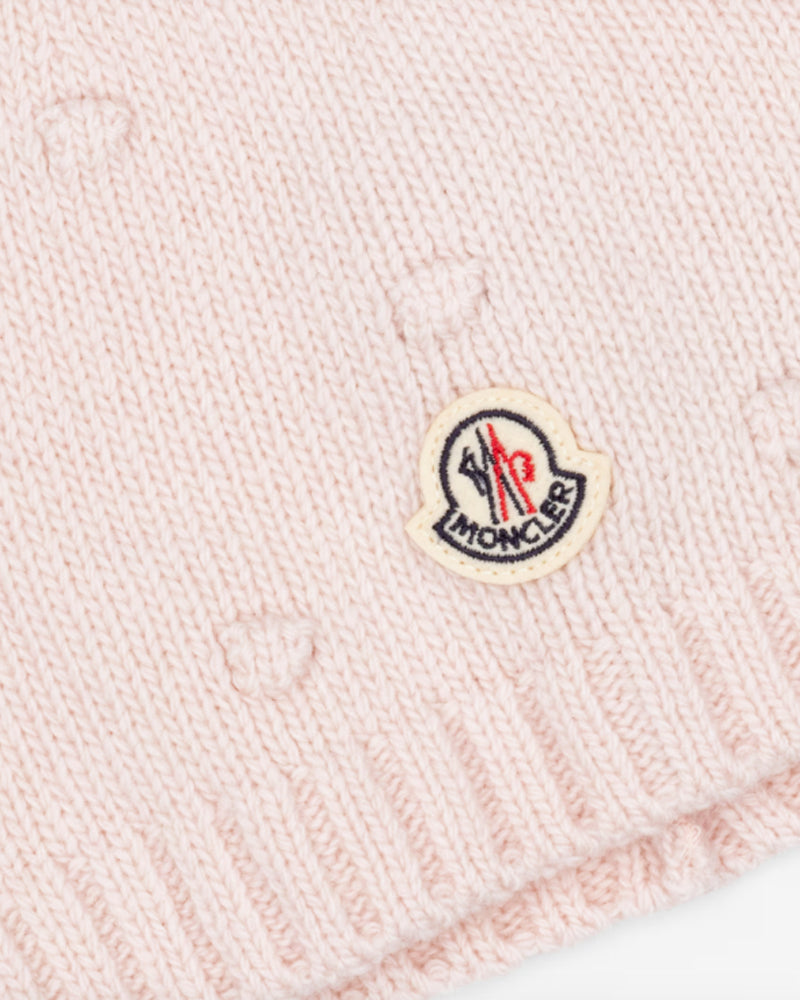
  
    Moncler
  
    Enfant
  
 Baby Girls Pink Bobble Knit Hat