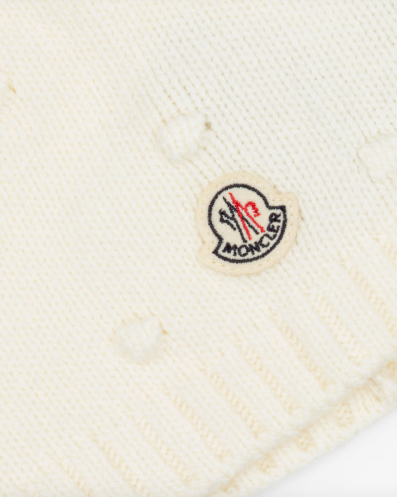 
  
    Moncler
  
    Enfant
  
 Baby Ivory Bobble Knit Hat