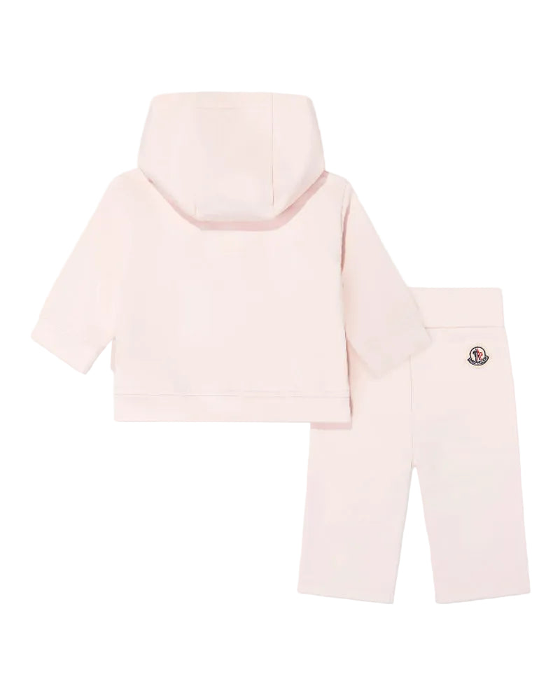 
  
    Moncler
  
    Enfant
  
 Baby Girls Pink Logo Tracksuit