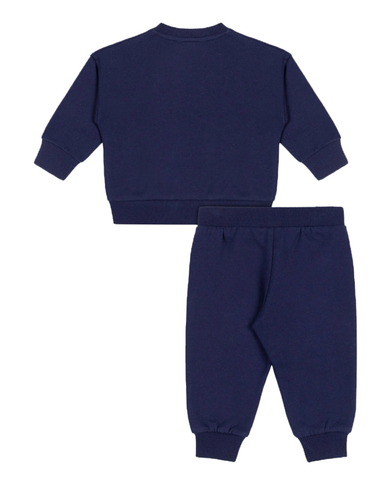 
  
    Moschino
  
 Baby Boys Navy Logo Tracksuit