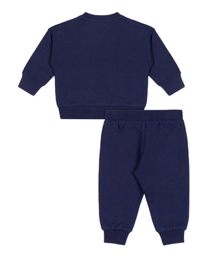 
  
    Moschino
  
 Baby Boys Navy Logo Tracksuit