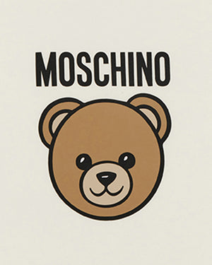 
  
    Moschino
  
 Baby Ivory Cotton Bear Blanket