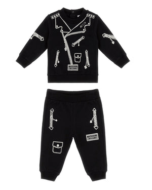 
  
    Moschino
  
 Baby Boys Black Tracksuit