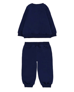 
  
    Moschino
  
 Baby Boys Navy Bear Logo Tracksuit