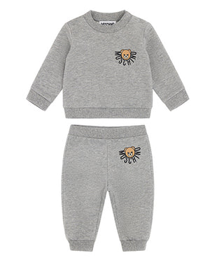 
  
    Moschino
  
 Baby Boys Grey Bear Logo Tracksuit