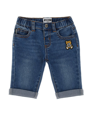 
  
    Moschino
  
 Baby Bear Patch Denim