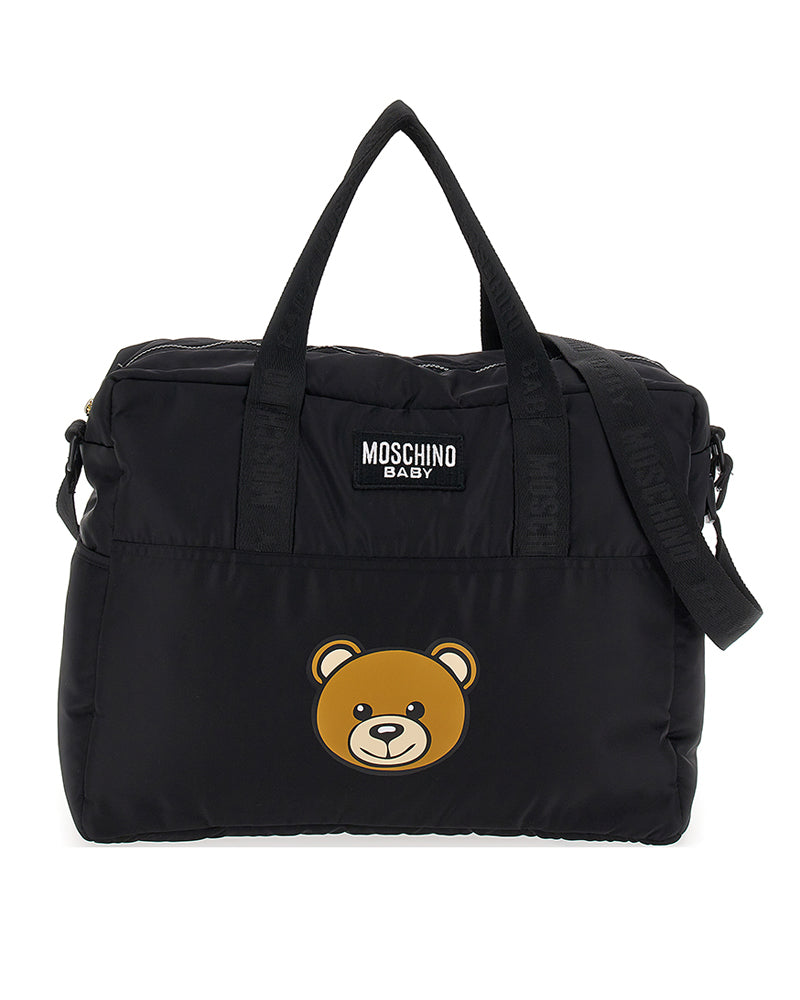 Baby Black Nylon Change Bag