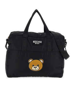 
  
    Moschino
  
 Baby Black Nylon Change Bag