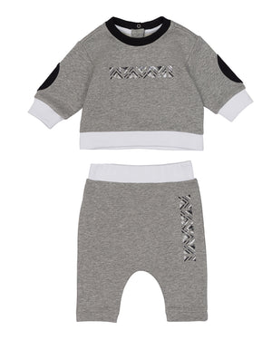 
  
    Missoni
  
 Baby Boys Grey Logo Tracksuit