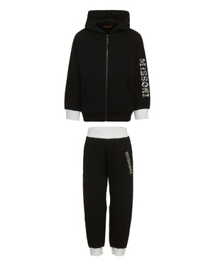 
  
    Missoni
  
 Boys Black Logo Tracksuit