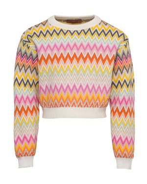 
  
    Missoni
  
 Girls Multi/Print Knit Sweater