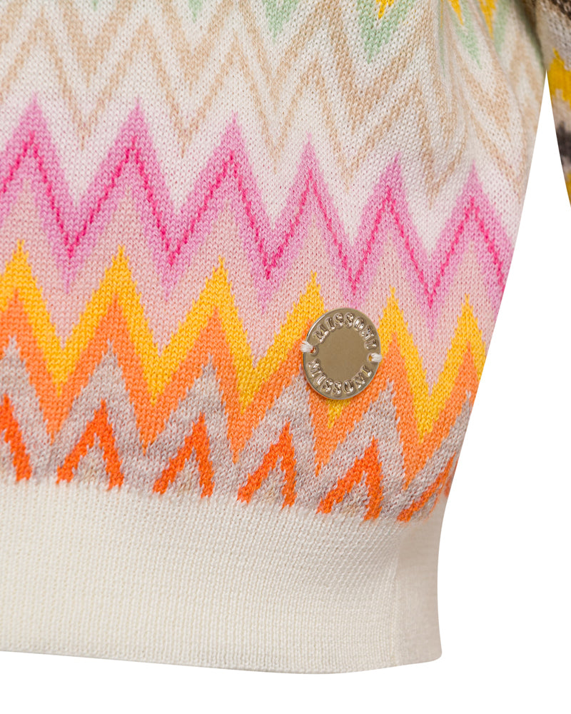 Girls Multi/Print Knit Sweater