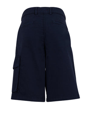 
  
    Missoni
  
 Boys Navy Cotton Twill Shorts