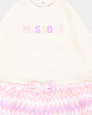 
  
    Missoni
  
 Baby Girls Multi/Print Logo Sweater Dress
