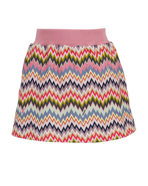 
  
    Missoni
  
 Girls Multi/Print Zigzag Skirt