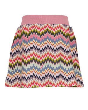 
  
    Missoni
  
 Girls Multi/Print Zigzag Skirt