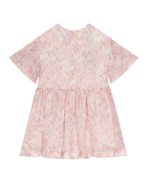 
  
    Missoni
  
 Girls Pink Chevron Knit Dress