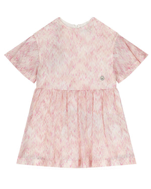 
  
    Missoni
  
 Girls Pink Chevron Knit Dress