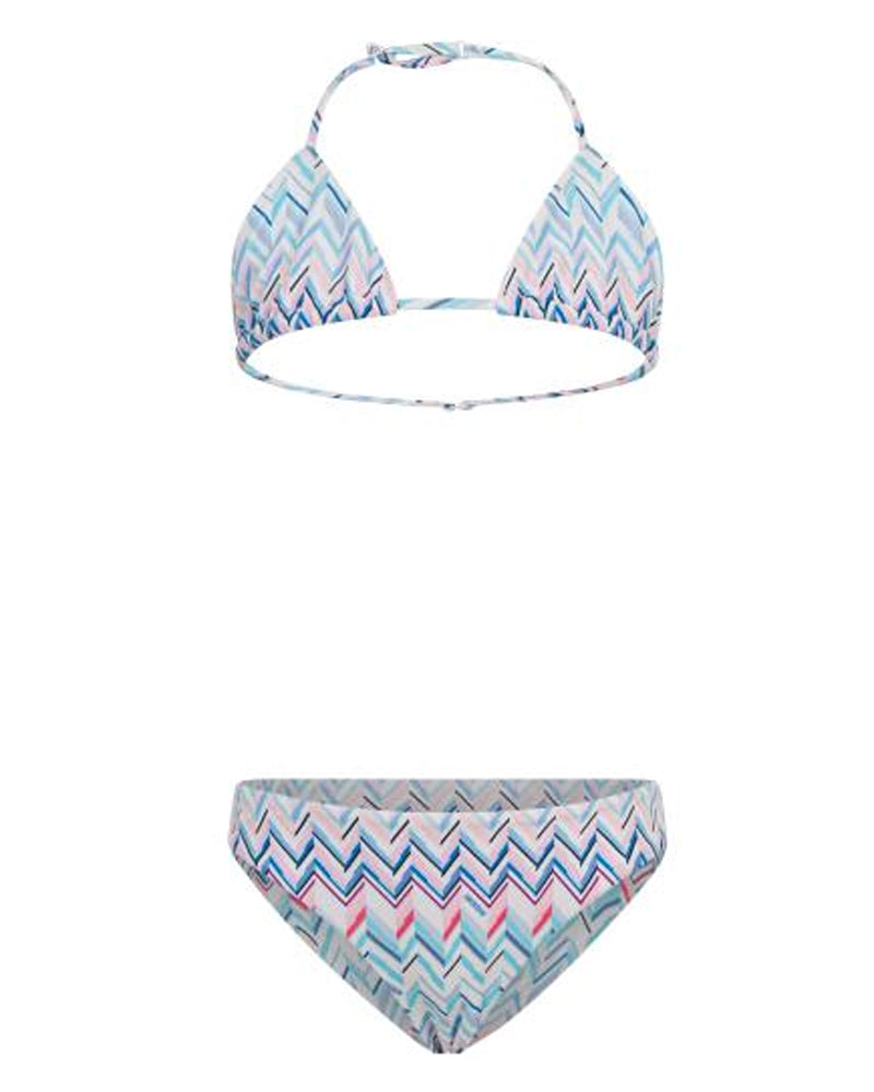 
  
    Missoni
  
 Girls Blue Chevron Bikini
