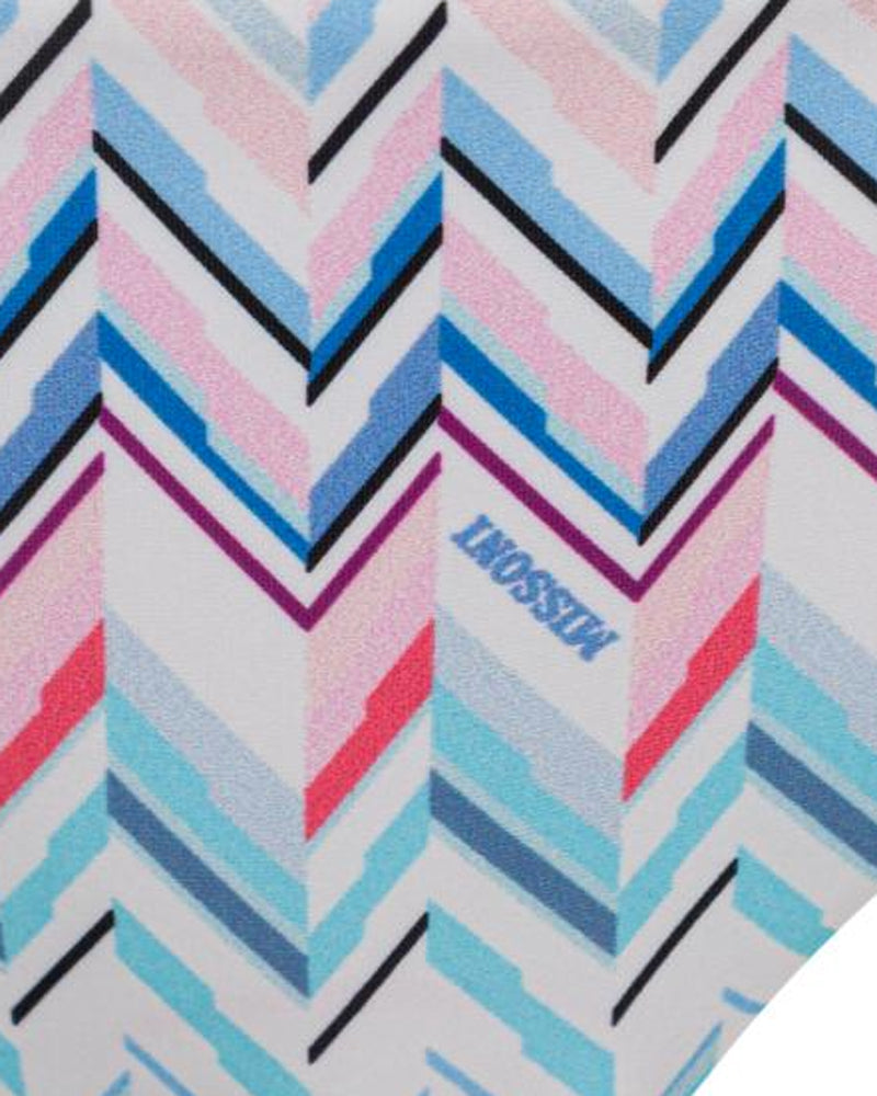 
  
    Missoni
  
 Girls Blue Chevron Bikini