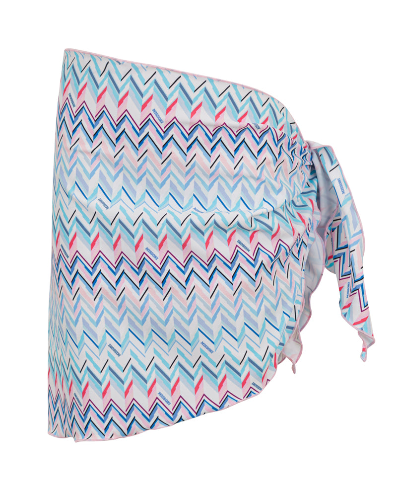 
  
    Missoni
  
 Girls Blue Chevron Sarong