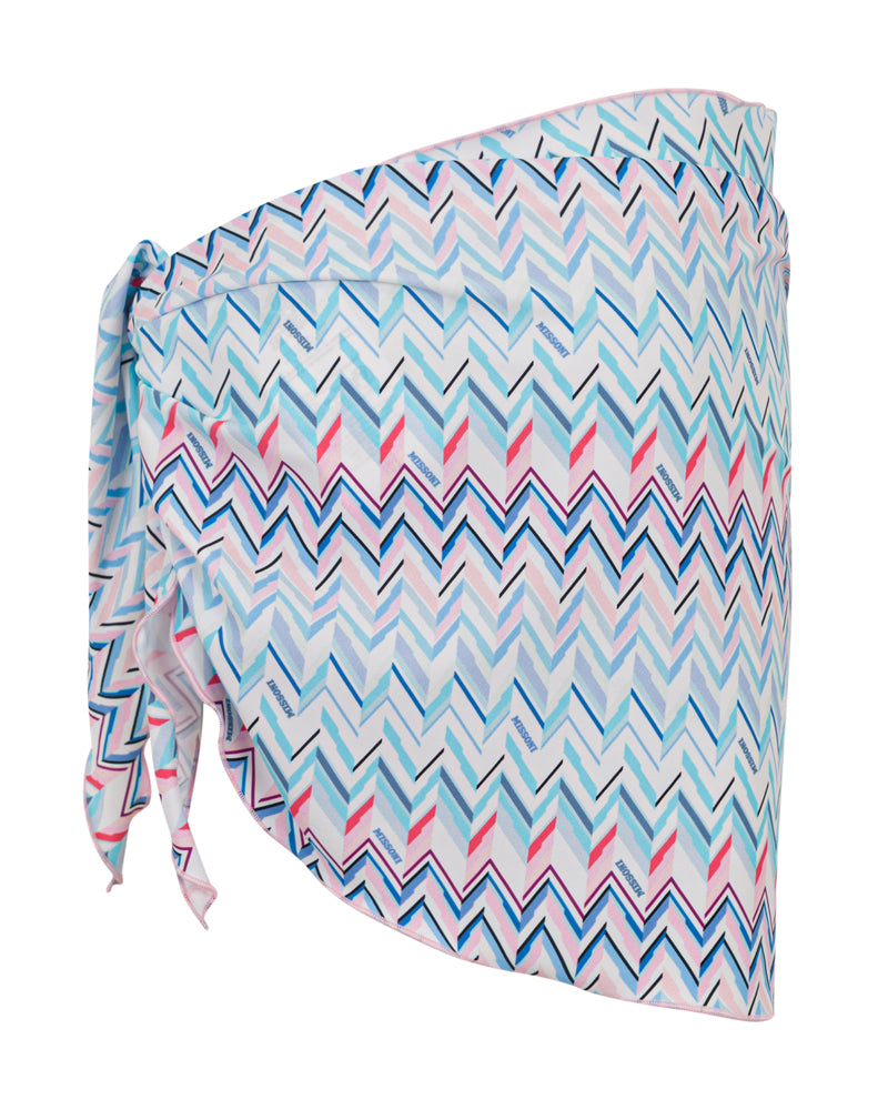 
  
    Missoni
  
 Girls Blue Chevron Sarong