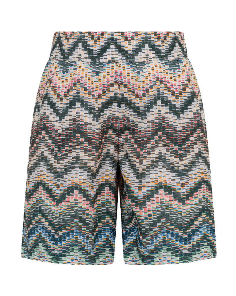 
  
    Missoni
  
 Boys Multi/Print Chevron Swim Shorts