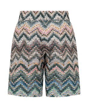 
  
    Missoni
  
 Boys Multi/Print Chevron Swim Shorts