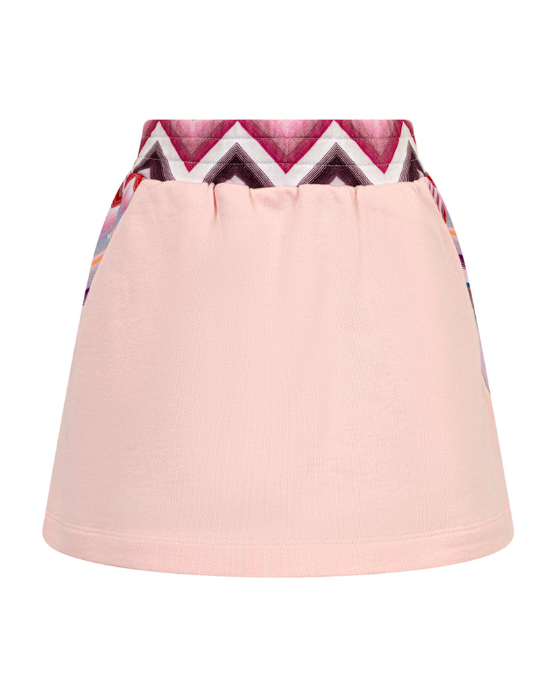 
  
    Missoni
  
 Girls Pink Multi/Print Chevron Skirt