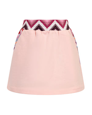 
  
    Missoni
  
 Girls Pink Multi/Print Chevron Skirt