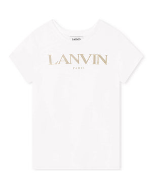 
  
    Lanvin
  
 Girls White Logo T-Shirt