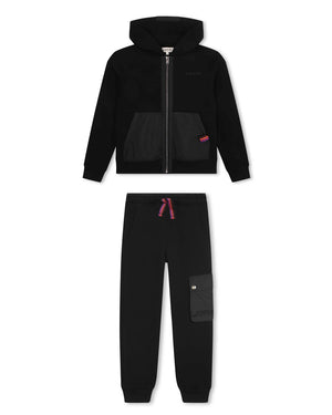 
  
    Lanvin
  
 Boys Black Tracksuit