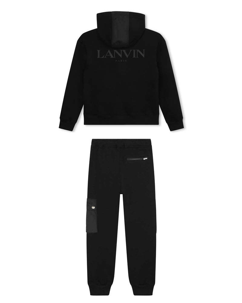 Boys Black Tracksuit