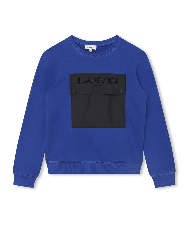 Lanvin, Boys Blue Sweatshirt