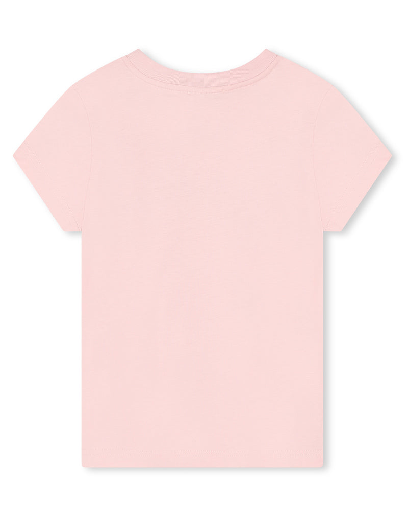 Girls Pink Logo T-Shirt